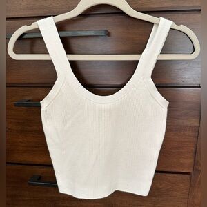Abercrombie & Fitch Knitted Cropped Tank
